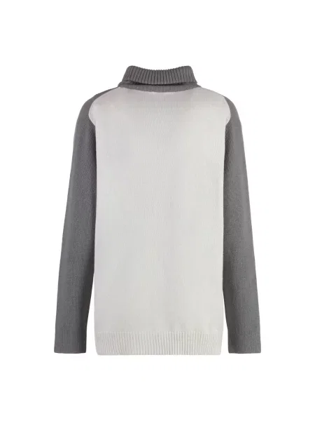 Sweter z golfem Malo szary