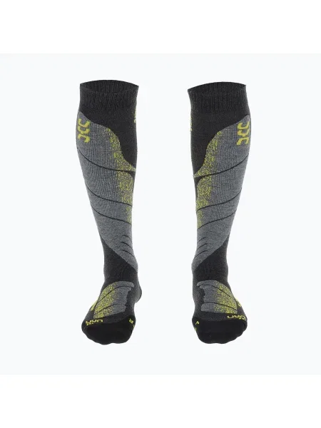 Șosete de schi pentru bărbați UYN Ski All Mountain anthracite melange / yellow galben