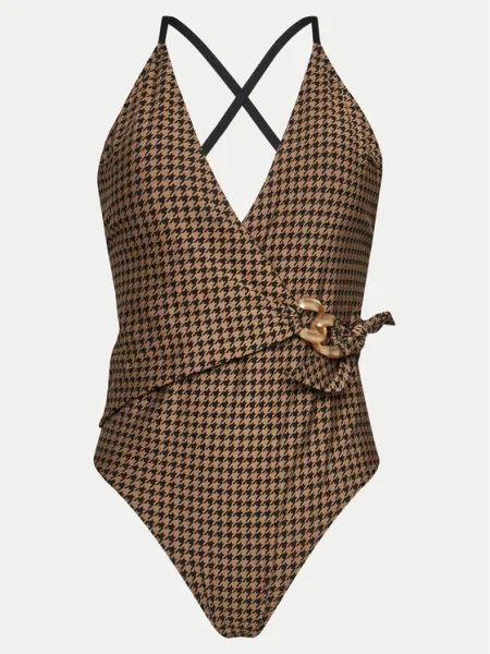 Selmark Бански костюм кафяв