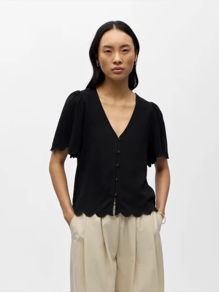 OBJECT Bluză OBJSANNE' negru