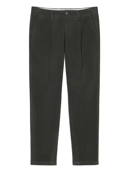 Pantaloni Marc O'polo de catifea cord plisate gri