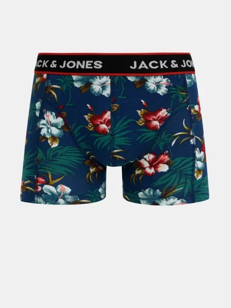 JACK & JONES Boxeralsók / zöld / piros / fekete / fehér kék