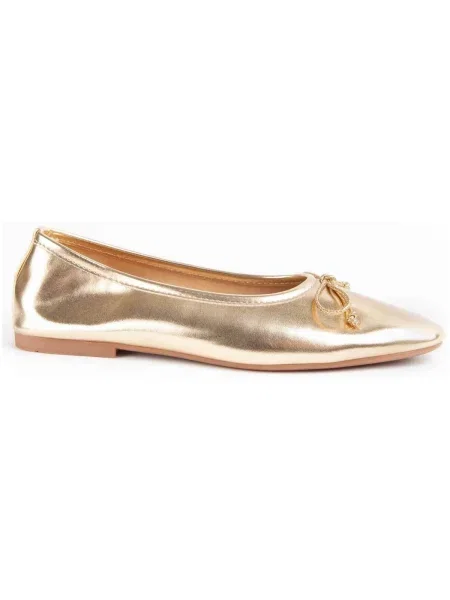 Pantofi Montevita auriu