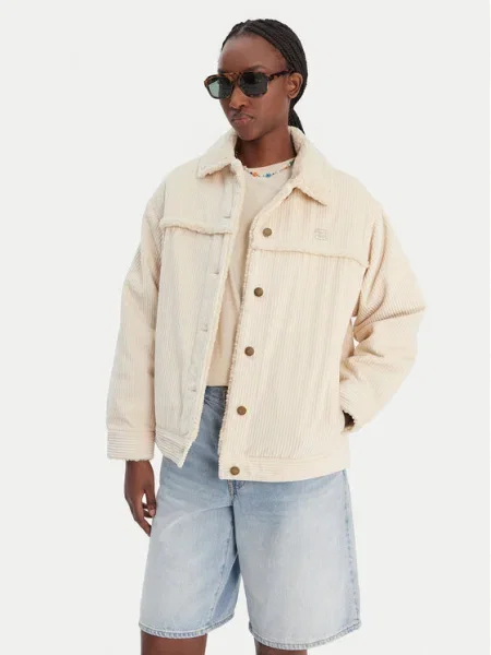 Billabong Geacă Cord In Love Écru