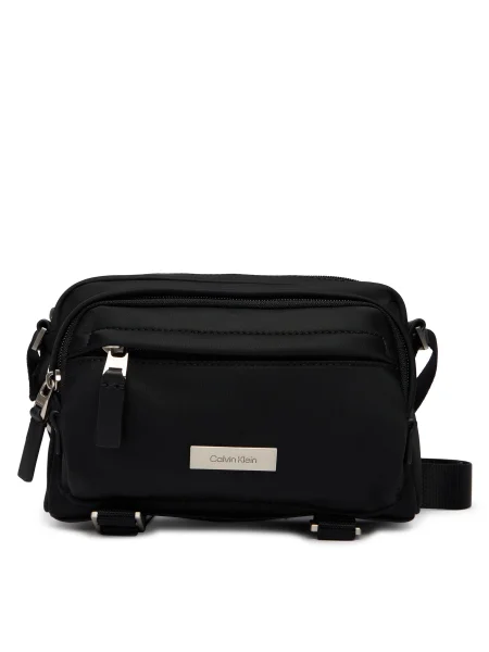Calvin Klein Válltáska Sleek Utility Camera Bag fekete