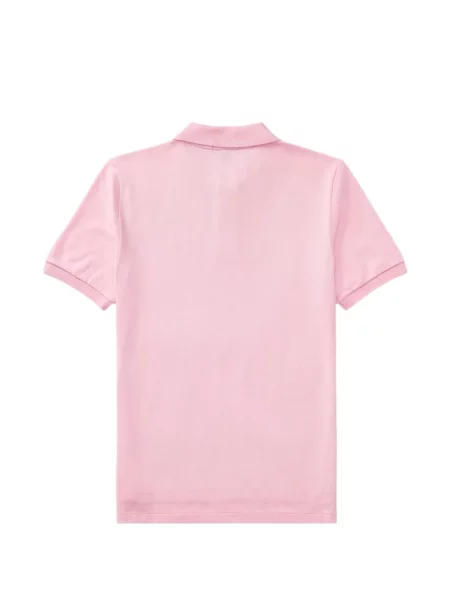 Koszulka polo dziecięca Polo Ralph Lauren różowa