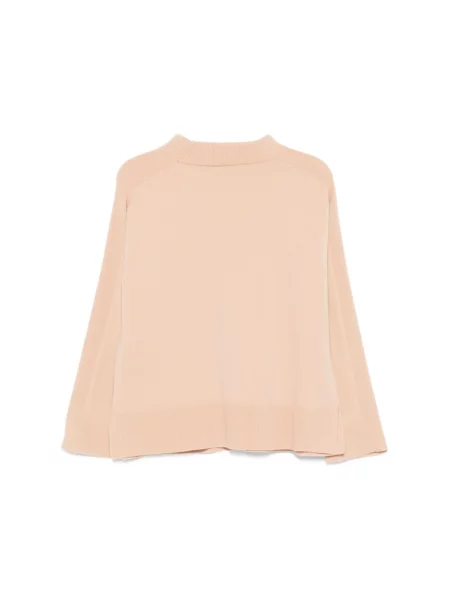 Sweter D.exterior z okrągłym dekoltem beżowy