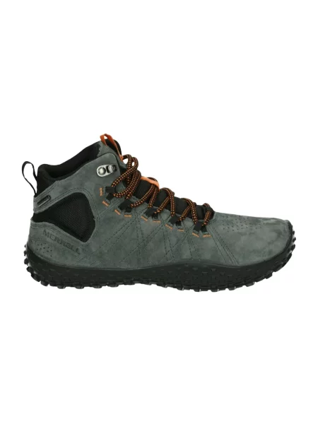 Botki Merrell skórzane szare