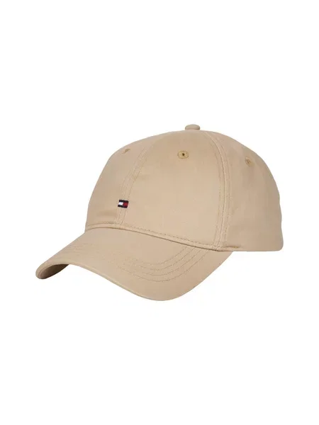Tommy Hilfiger Kapa s šiltom Th Flag Soft 6 Panel Rjava bež