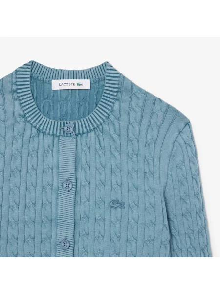 Lacoste кардиган блакитний