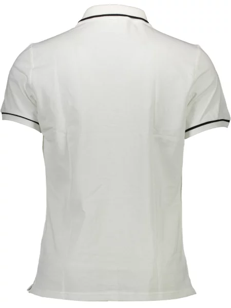 Calvin Klein Jeans Тениска с яка и бял