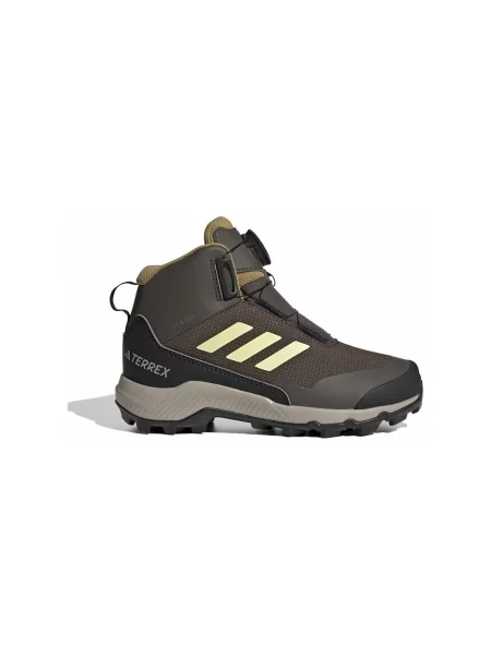 Členkové topánky Adidas hnedá