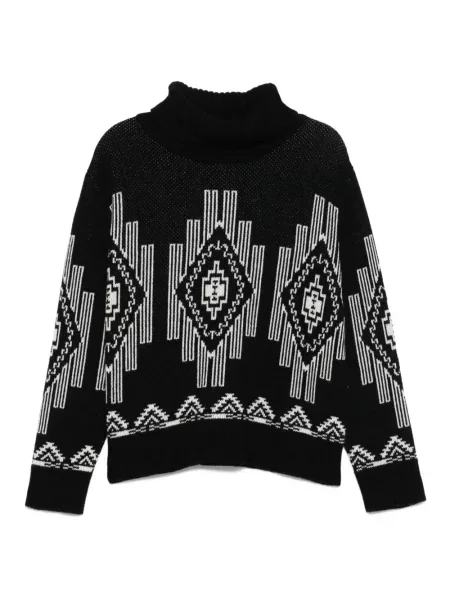 Pulover We Norwegians negru