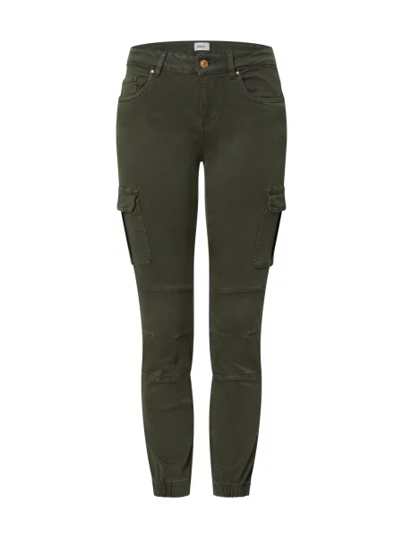 ONLY Pantaloni eleganți ONLMissouri închis verde