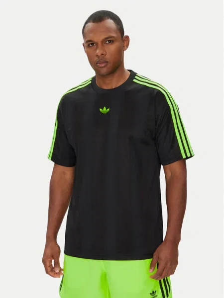 Μπλούζα Adidas Originals από ζέρσεϋ μαύρο