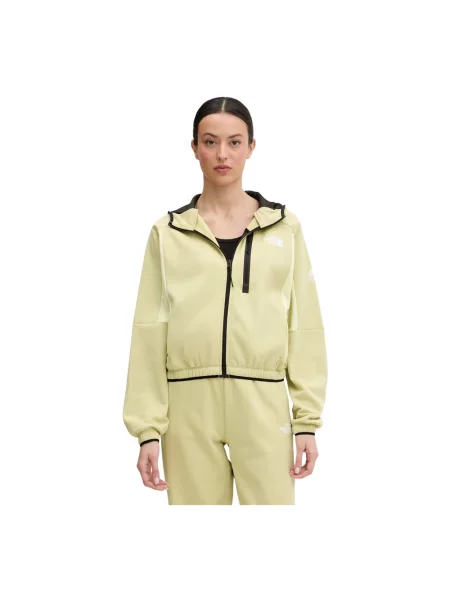 Bluza z kapturem The North Face żółta