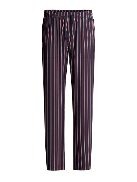 CALIDA Pantaloni de pijama roșu / negru alb