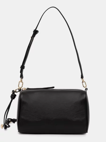 Furla De piele geantă pe umăr Furla Talia Mini negru