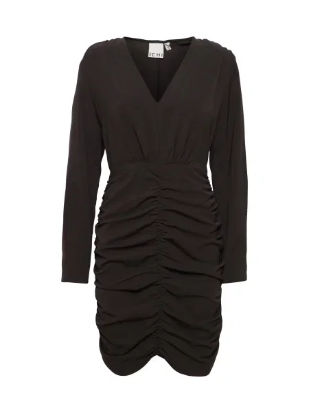ICHI Rochie LEANE' negru