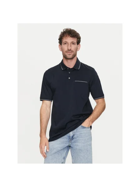 Bugatti Pólóing Regular Fit sötétkék