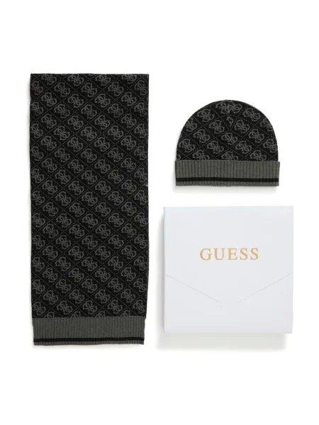 GUESS Căciulă gri negru