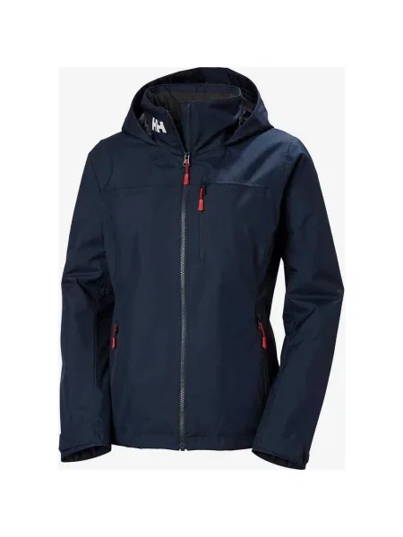 Kurtka z kapturem Helly Hansen Crew Midlayer granatowa XS niebieska