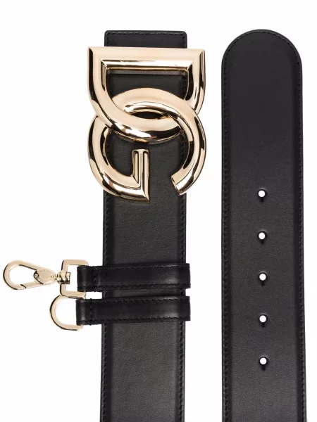 Diržas Dolce & Gabbana su sagtimis juoda