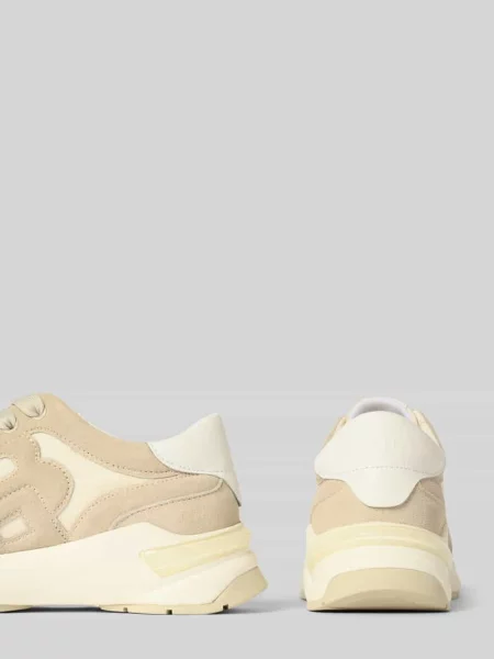 Sneakersy z detalem z logo model ‘Skylar’ beżowe