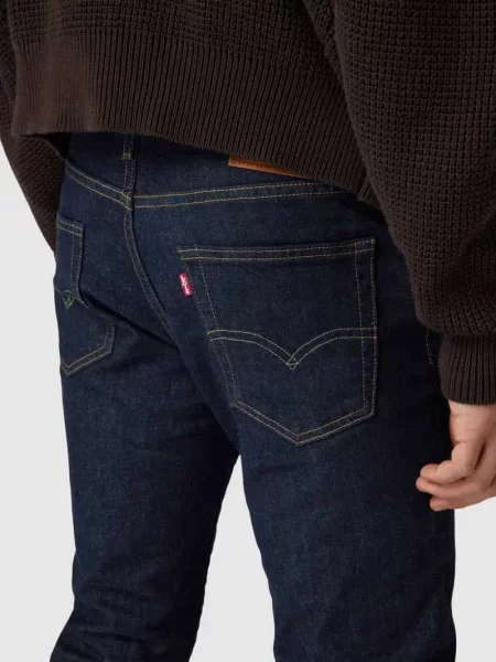 Levi's jeansy niebieskie