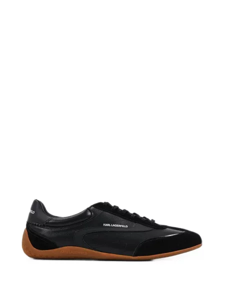 Sneakerși Karl Lagerfeld din piele negru