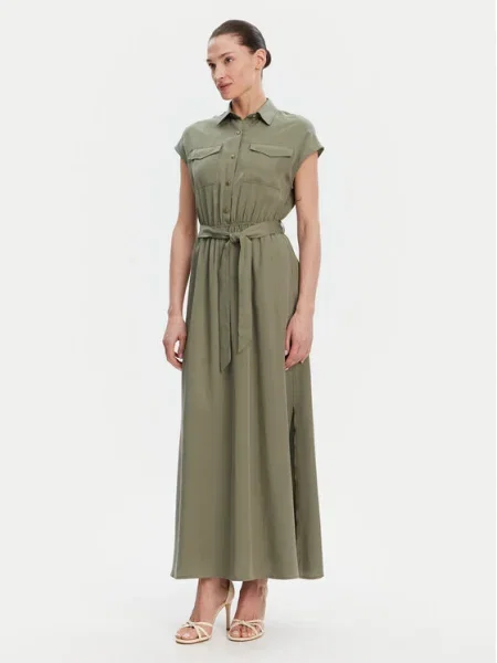 Gaudi Rochie tip cămașă kaki