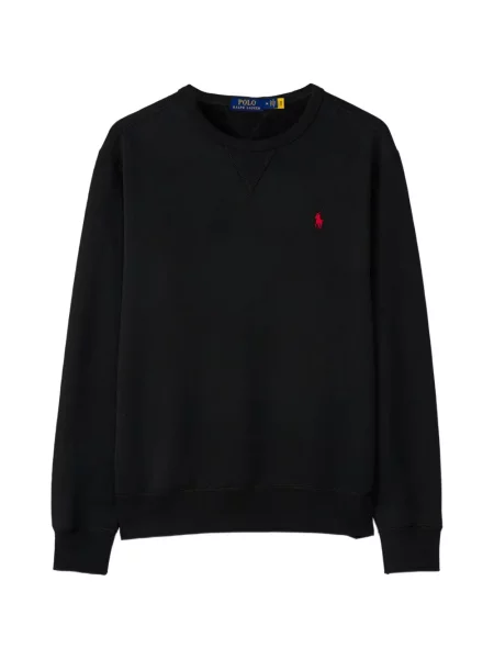 Polo Polo Ralph Lauren με κέντημα με στρογγυλή λαιμόκοψη λευκό