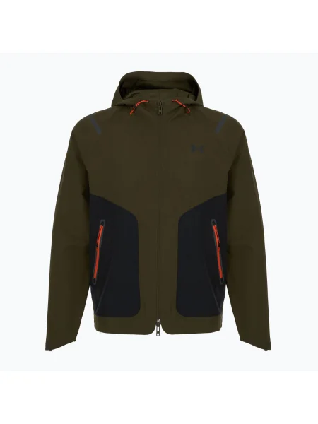 Geacă de antrenament pentru bărbați Under Armour Unstoppable LC expedition green/black/black negru