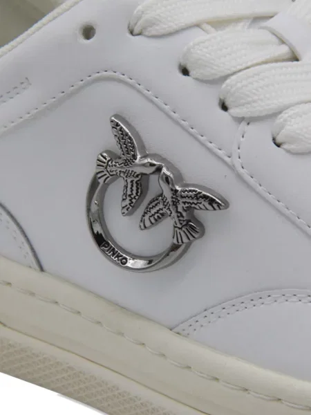 Кожени маратонки Pinko бяло