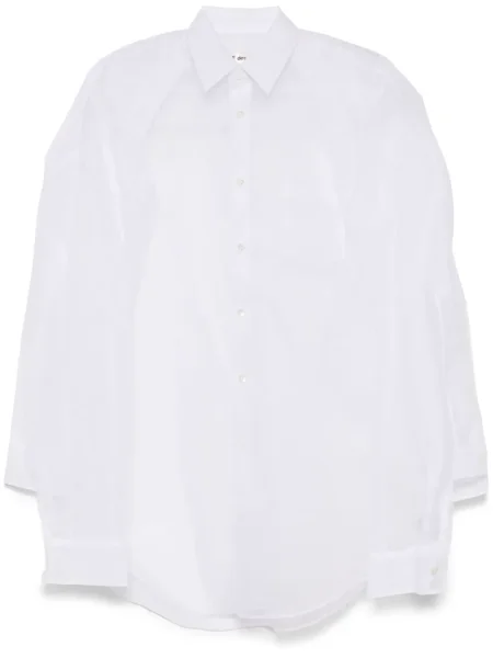 Cămașă Comme Des Garçons cu mâneci lungi lungă alb