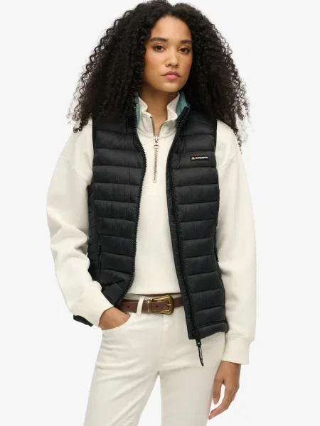 Vestă Superdry negru