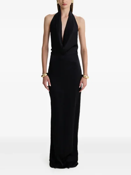 Rochie maxi Moos Studio de costum negru