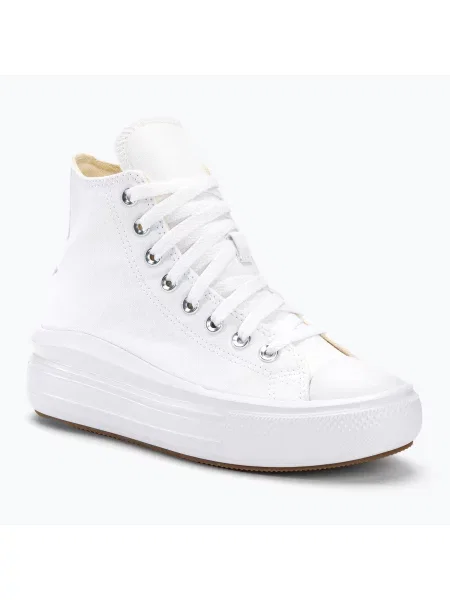 Încălțăminte pentru femei Converse Chuck Taylor All Star Move Platform Hi white/natural ivory/black alb