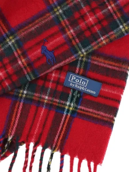 Cămașă Polo Ralph Lauren de lână în carouri maro