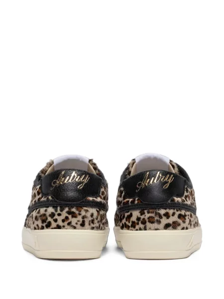 Sneakerși Autry cu imagine cu model leopard maro