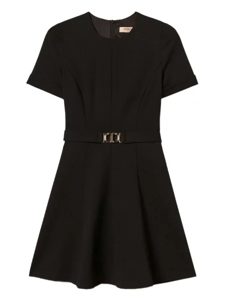 Rochie Twinset cu cataramă de costum negru