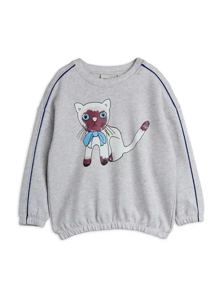 Mini Rodini Dječja dukserica Siamese siva