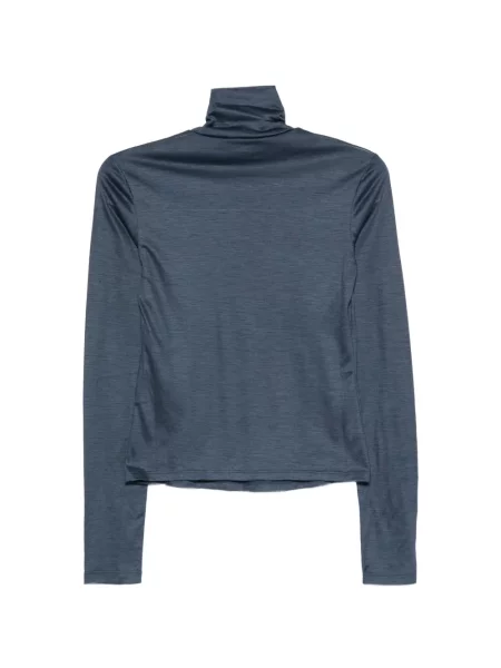 Top Patrizia Pepe s autogramom plava
