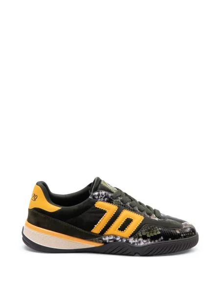 Sneakerși Back 70 de catifea verde