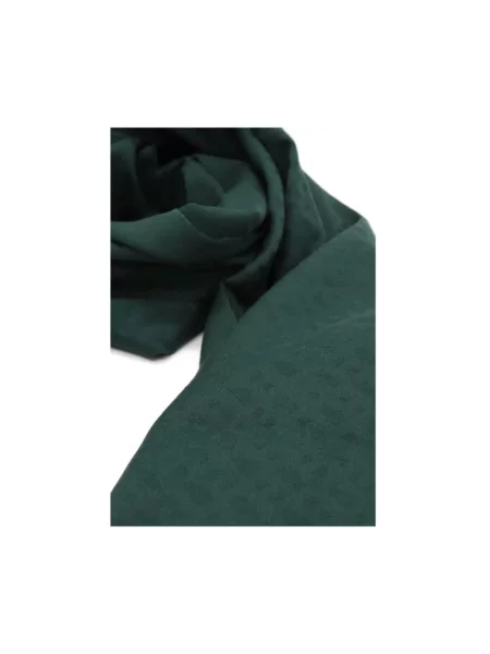 Szal Boss z logo zielona
