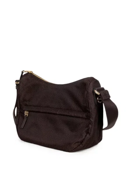 Geanta crossbody Borbonese cu imagine maro