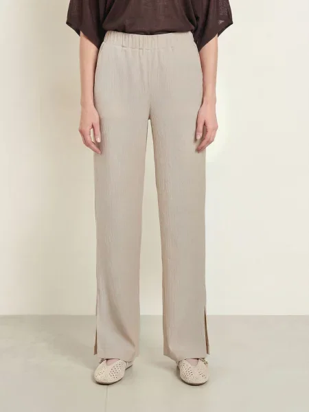 Opus Pants Marlene Kalhoty Mucia Moss režná
