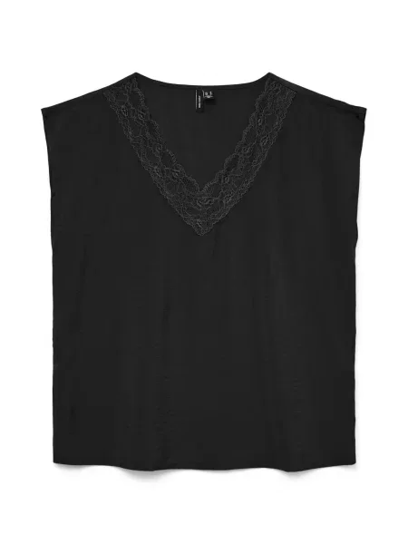 VERO MODA Top VMSafa' negru