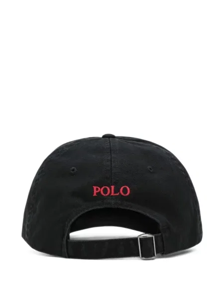 Pulover Polo Ralph Lauren cu broderie de lână negru