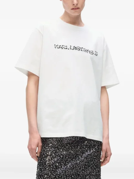 Μπλούζα Karl Lagerfeld λευκό
